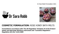 FORMULATION Rose Honey Bath Melts